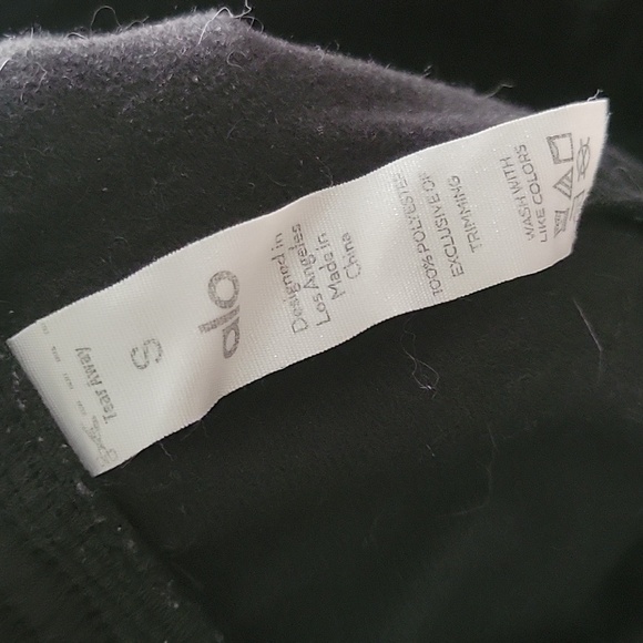 ALO YOGA Prize Winner Pants - Black - Picture 9 of 9